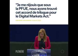  Intervention En Plénière I Le DMA Une Législation Historique 04 07 2022