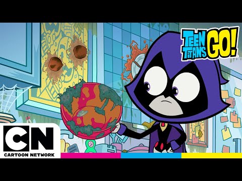 أبطال التايتنز انطلقوا فوضى في البرج كرتون نتورك