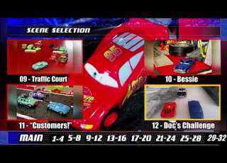 Cars DVD Menu Walkthrough Remake