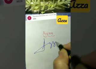  Azza Beautiful Signature Howtosign Shortsfeed Signature