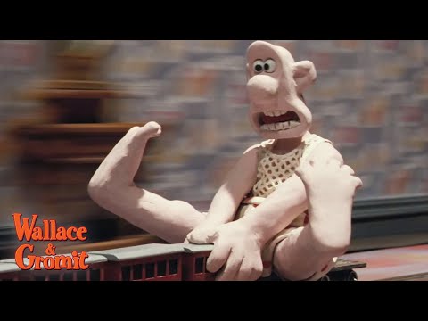 The Wrong Trousers Train Chase Scene Wallace Gromit