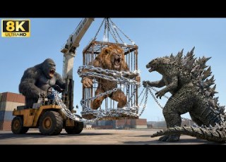 King Kong And Godzilla Vs The Lion Man The Battle Of The Strongest Titans King Kong 2026 Movie
