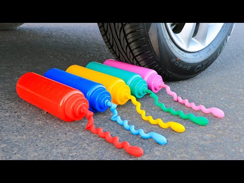 Aplastando Cosas Crujientes Y Suaves Coca Cola Fanta Mirinda Y Globos VS Rueda De Coche Aplastando Cosas Crujientes Y Suaves Coca Cola Fanta Mirinda Y Globos VS Rueda De Coche