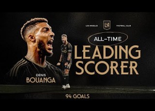  DENIS BOUANGA TOP GOALSCORER IN LAFC HISTORY BEST GOALS