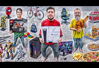 هرچی پانتومیم کنی برات میخرم واسه امیر Ps5 خریدم