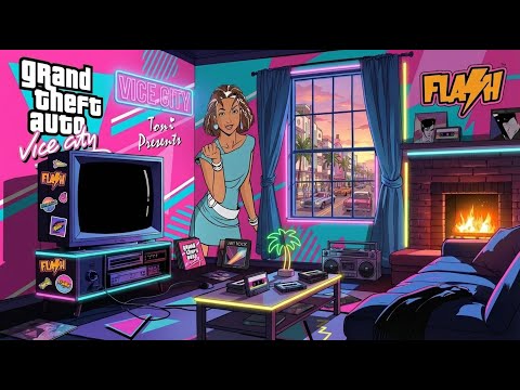 Retro GTA Vice City Flash F M Night Synthpop Pop Rock Classics 80s Classics GTA Vibes