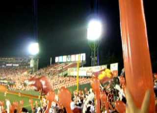  2010 07 08 楽天イーグルス７回球団歌