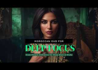 Chefchaouen Night Moroccan Oud For Deep Focus Hijaz Maqam Ambience For Deep Work Study