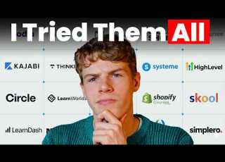 جربت جميع منصات بيع الدورات التدريبية هذه الخمسة هي الأفضل في عام 2026