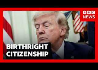 Trump Again Targets US Birthright Citizenship BBC News