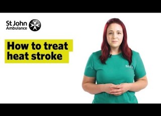How To Treat Heat Stroke Signs Symptoms First Aid Training St John Ambulance