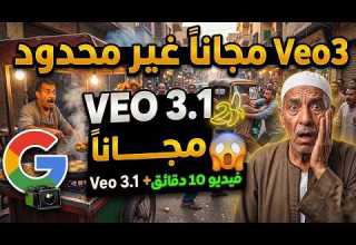 عمل فيديوهات بالذكاء الاصطناعي بـ Veo 3 مجانا بديل Grok انشاء فيديوهات Google Veo 3 طويلة