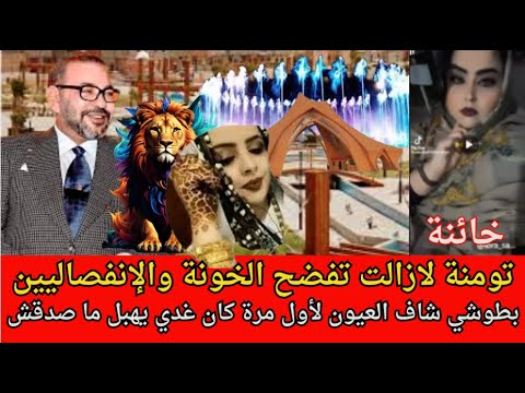 فضح الخائنة جومانة الصحراوية وانفصالي جاتو القهرة ما صذقش انها مدينة العيون بالصحراء المغربية