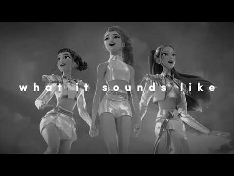 Huntrix What It Sounds Like Kpop Demon Hunters Slowed Reverb