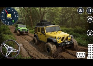 4x4 Offroad Jeep Driving Simulator 3D Drive SUV 4x4 Jeep Offroad Game Android Gameplay