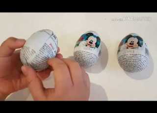 Zaini Chocolate Egg Surprise Mickey Mouse