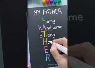 Your Most Memorable Moment With Your Dad Short Nhuandaocalligraphy Fathersday