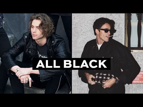 5 Ways To Style All Black Outfits Properly