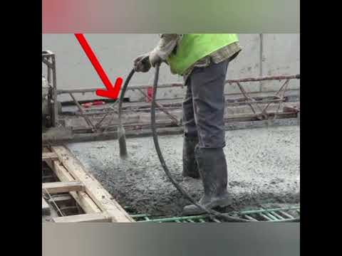 هزاز الخرسانة كيفية الاستخدام الصحيح وفوائد وعيوب هزاز الخرسانة للمباني