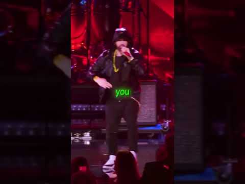 EMINEM RAP GOD LIVE