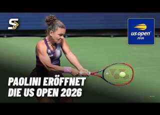  Start Der US Open Erjavec Fordert Paolini US Open 2026 Highlights SETV Tennis
