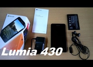 Microsoft Lumia 430 Unboxing And Quick Review Dual Sim Nokia Lumia 430