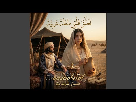 تعلق قلبي طفلة عربية