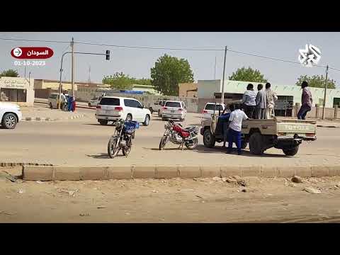 شاهد رئيس مجلس السيادة السوداني يصل مدينة دنقلا بالولاية الشمالية