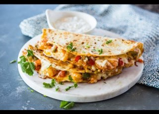 The Best Shrimp Quesadillas
