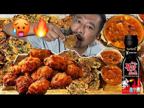 Sori Made Spicy Pakora For Me Mukbang