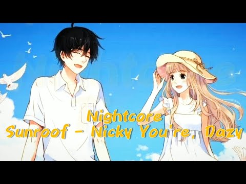 Sunroof Nicky Youre Dazy Nightcore Lyrical Video Nightcore Time