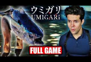 Fishing Simulator With A HORROR Twist UMIGARI Full Game Playthrough