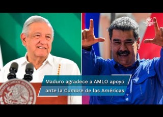 Nicolás Maduro Agradece A AMLO Tras Exclusión De Venezuela De La Cumbre De Las Américas