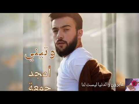 حالات واتس اب اغنية وتيني بدون موسيقى امجد جمعة