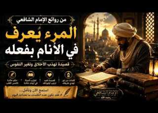 المرء يعرف في الأنام بفعله أغنية من روائع الإمام الشافعي التي تهذب النفس وتغير الأخلاق
