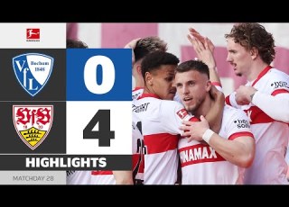  HATTRICK HERO Demirovic VFL BOCHUM VfB STUTTGART Highlights Matchday 28 Bundesliga 24 25