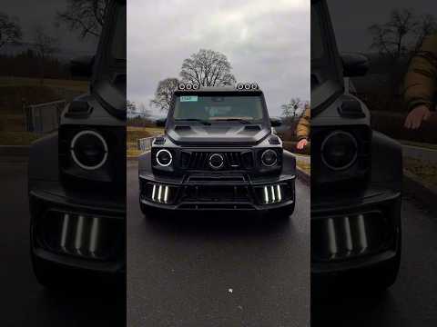 2026 Mercedes AMG G63 By Mansory