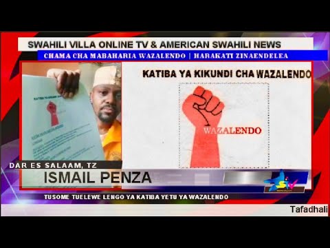 Katiba Ya Kikundi Cha Wazalendo Kimaendeleo Kijamii Kiuchumi Ismail Penza