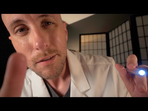 ASMR Your Boyfriend Doctor Takes Care Of You Cranial Nerve Exam In Bed