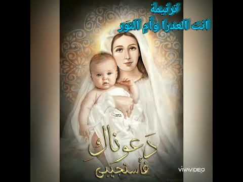 ترنيمة انت العدرا وأم النور