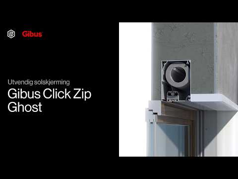 Gibus Click Zip Ghost Comfort Solskjerming