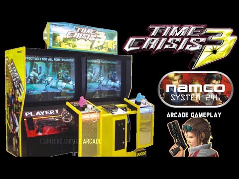 Time Crisis 3 Real Arcade Captured Long Play Namco System 246 Full Gameplay 4K