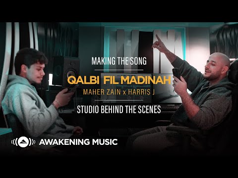 Making Of Qalbi Fil Madinah Studio Behind The Scenes Maher Zain X Harris J