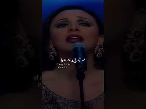 انت اللي باقي من الهوا هما الجراح وانت الدوا