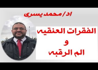 علاج الفقرات العنقيه و الم الرقبه بدون جراحه اد محمد يسرى