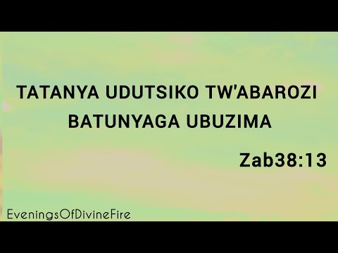 BOHOKA Tatanya Udutsiko Tw Abarozi Bakunyaga Ubuzima 20 03 2026 Rukundo Jean Paul