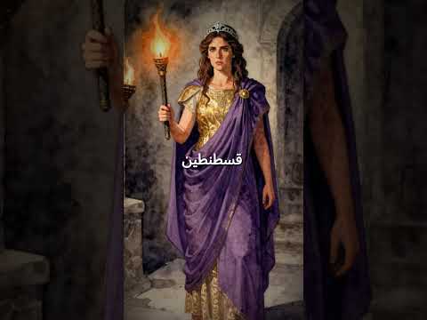 إمبراطورة بيزنطية سملت عيني ابنها للحصول على السلطة