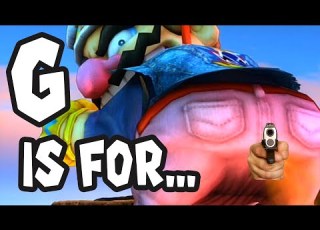 Learn The Alphabet With Wario