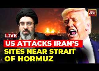 Iran Israel US War News LIVE Iranian Sites Near Strait Of Hormuz BLOWN US Bunker Buster Bombs LIVE