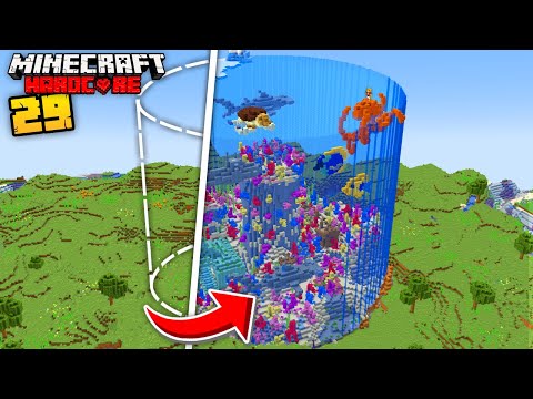 I Transformed The OVERWORLD Into An OCEAN In Minecraft Hardcore